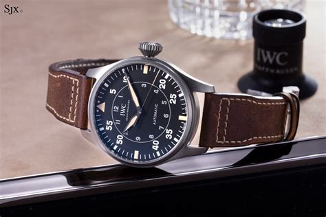 iwc big pilot small wrist|iwc pilot's watch 2022.